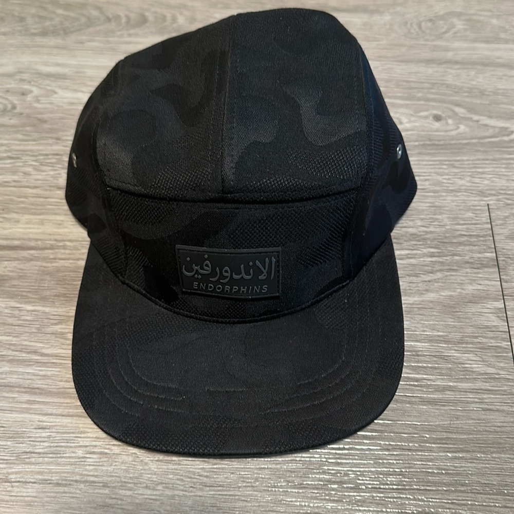 5 panel hat Endorphins - Midnight camo- high end hat